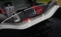 Preview: Plexiglaswindschott mit Outline GT Logo als Ersatz für OEM Windschott (Tennisschläger)