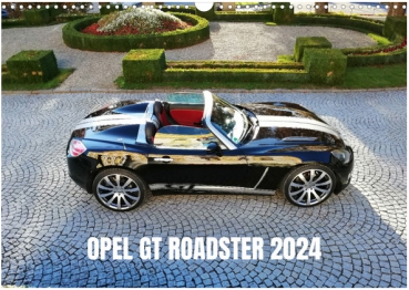 Opel GT Cabrio Shop Kalender 2024
