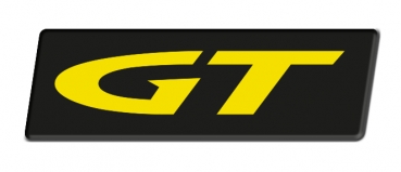 Aufkleber GT Mini GT Gelb (Solargelb)