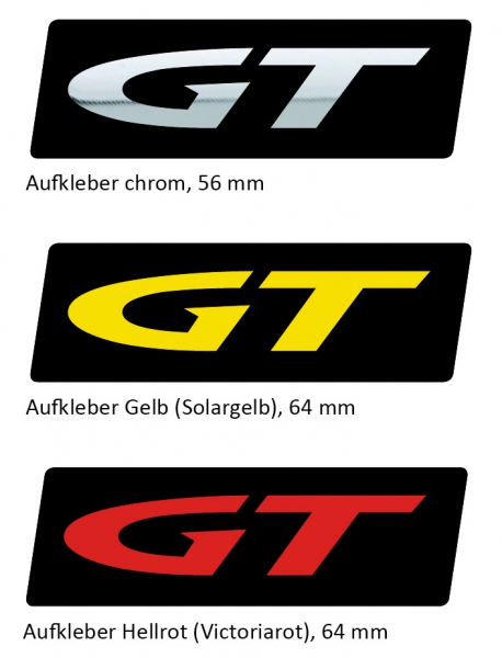 Sportgrill Opel GT, ABS schwarz
