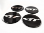 Preview: 4 x 3D GT-Chrom Logo 70mm für Tomason Nabenkappe TN4  / TN9