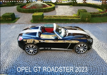 Opel GT Cabrio Shop Calender 2023
