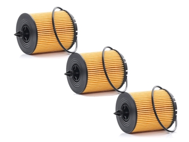 3 pieces Oilfilter