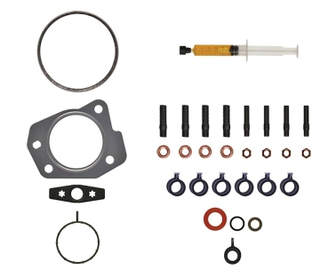 Gasket set turbocharger, 31 pieces gaskets and stuts