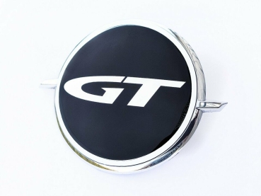 3D set front/rear base plate and 2 GT chrome logos