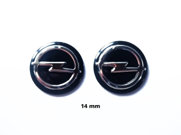 Preview: 3D Opel Logo für Schlüssel 14mm