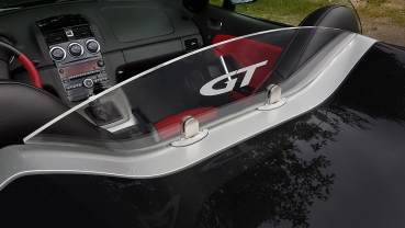 Wind deflector - special edition solid GT logo, replaces GM windstopper