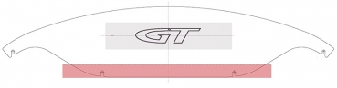 Individualoption eigenes Logo für Plexiglas Windschott