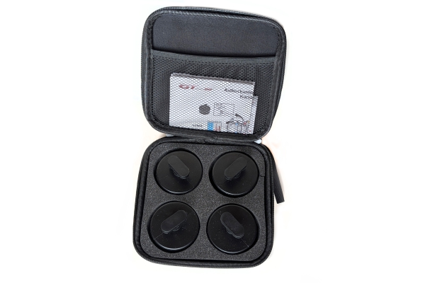 Aufbockunterlagen, 4 Stück in Aufbewahrungstasche