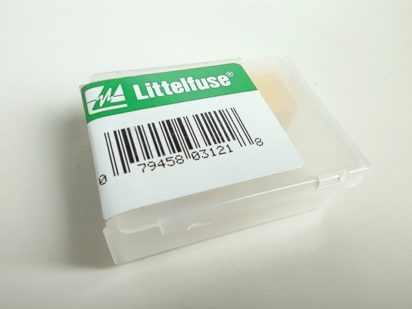 Cartridge fuse Littlefuse 60A, yellow