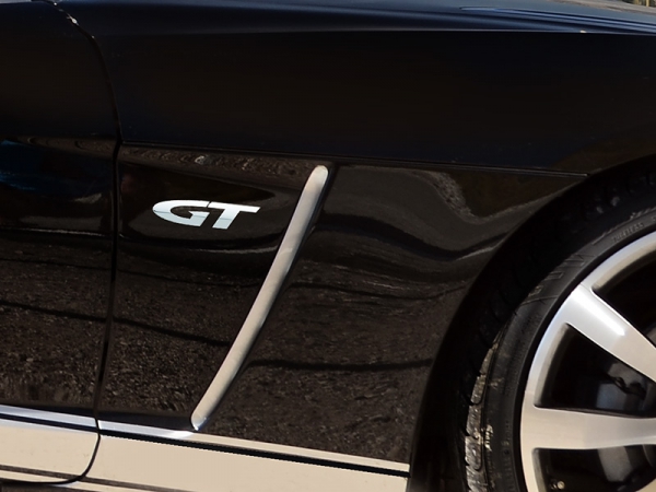 Aufkleber GT Gross - Chrom Metallfolie